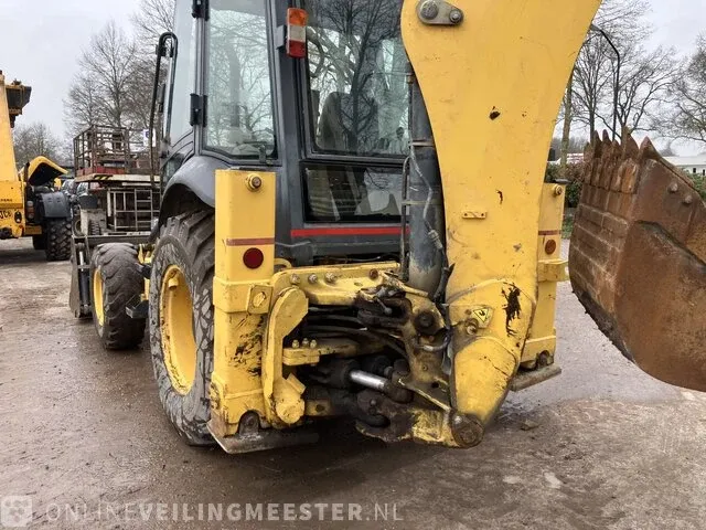 Laadgraafcombinatie new holland, b80b-ss, geel, bouwjaar 2017 - afbeelding 11 van  35