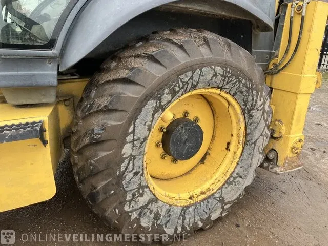 Laadgraafcombinatie new holland, b80b-ss, geel, bouwjaar 2017 - afbeelding 14 van  35