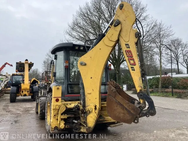 Laadgraafcombinatie new holland, b80b-ss, geel, bouwjaar 2017 - afbeelding 30 van  35
