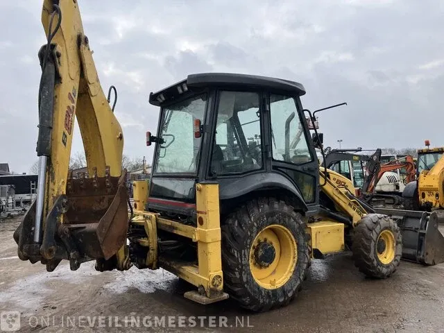 Laadgraafcombinatie new holland, b80b-ss, geel, bouwjaar 2017 - afbeelding 31 van  35