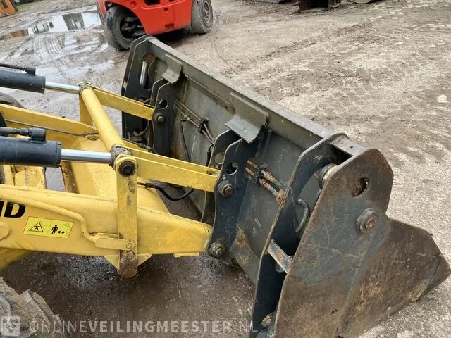 Laadgraafcombinatie new holland, b80b-ss, geel, bouwjaar 2017 - afbeelding 34 van  35