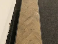 Laag tv meubel visgraat ingelegd - afbeelding 5 van  8