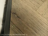 Laag tv meubel visgraat ingelegd - afbeelding 8 van  8