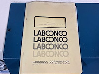 Labconco chemical carcinogen glove box - afbeelding 9 van  9