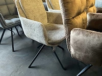 Label 51 partij diverse eetkamerstoelen (16x) - afbeelding 2 van  16