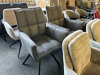 Label 51 partij diverse eetkamerstoelen (16x) - afbeelding 4 van  16