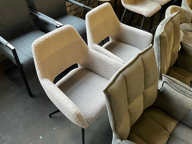 Label 51 partij diverse eetkamerstoelen (16x) - afbeelding 7 van  16