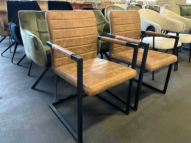 Label 51 partij diverse eetkamerstoelen (16x) - afbeelding 11 van  16