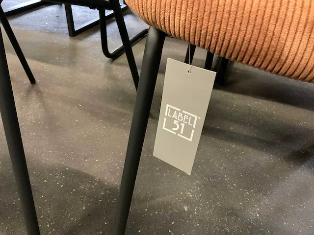 Label 51 zack eetkamerstoel (5x) - afbeelding 2 van  12