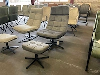 Label51 alvar draaifauteuil + hocker - afbeelding 2 van  9