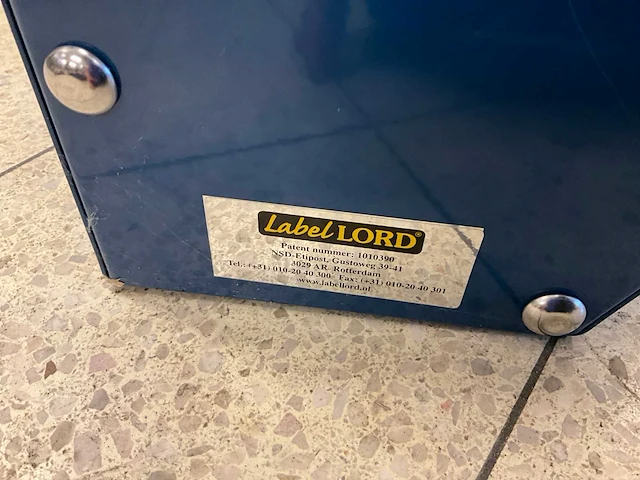 Labellord codeer stickerbak (4x) - afbeelding 5 van  5