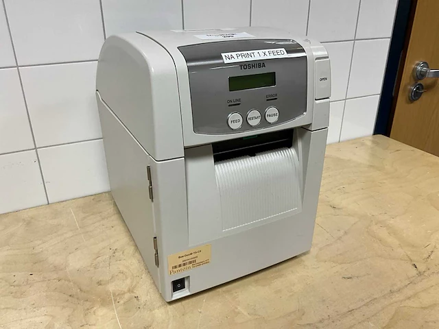 Labelprinter - toshiba - b-sa4tp-gs12-gm-r - afbeelding 1 van  5