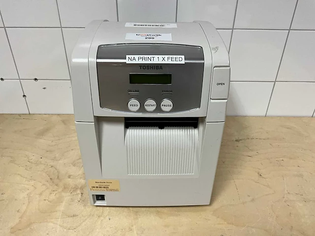 Labelprinter - toshiba - b-sa4tp-gs12-gm-r - afbeelding 2 van  5