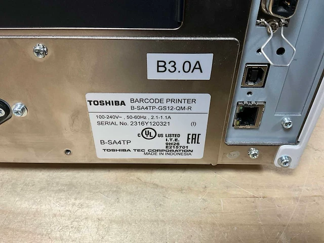 Labelprinter - toshiba - b-sa4tp-gs12-gm-r - afbeelding 5 van  5