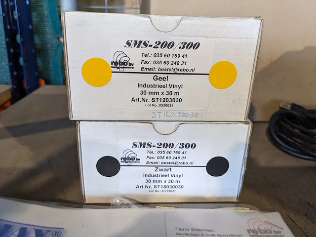 Labelprinter, rebo, sms-200 cutter - afbeelding 4 van  5