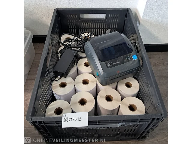 Labelprinter zebra, gk420d, bouwjaar 2015 - afbeelding 2 van  7