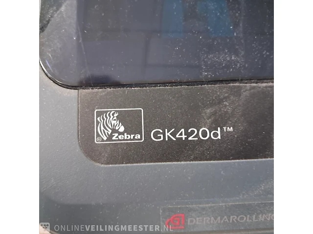 Labelprinter zebra, gk420d, bouwjaar 2015 - afbeelding 7 van  7