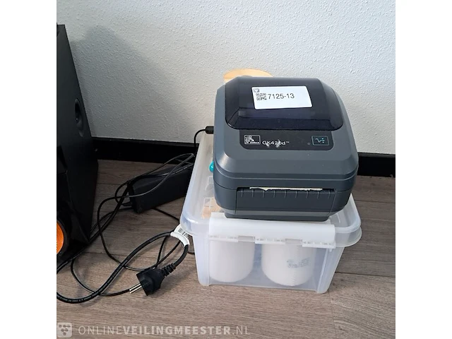 Labelprinter zebra, gk420d, bouwjaar 2017 - afbeelding 8 van  8