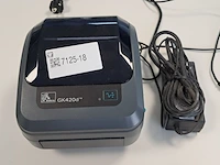 Labelprinter zebra, gk420d, bouwjaar 2020 - afbeelding 1 van  4