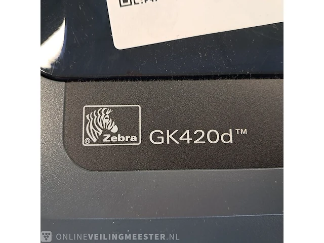 Labelprinter zebra, gk420d, bouwjaar 2020 - afbeelding 2 van  4