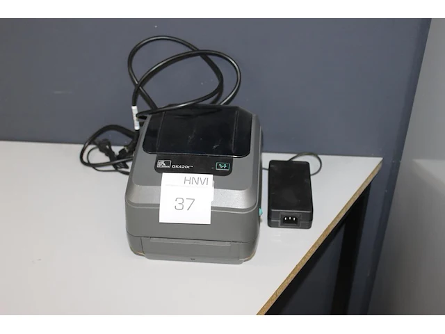 Labelprinter zebra gk420t. - afbeelding 1 van  2