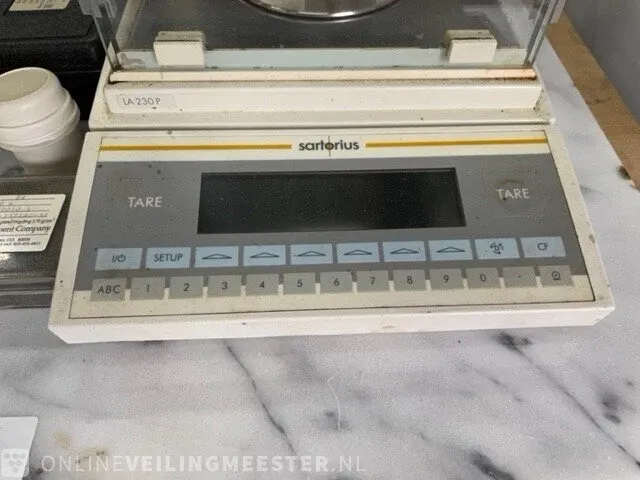 Laboratorium weegschaal sartorius, la230p-oce - afbeelding 3 van  9