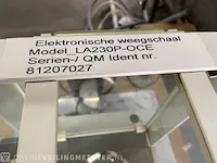 Laboratorium weegschaal sartorius, la230p-oce - afbeelding 4 van  9