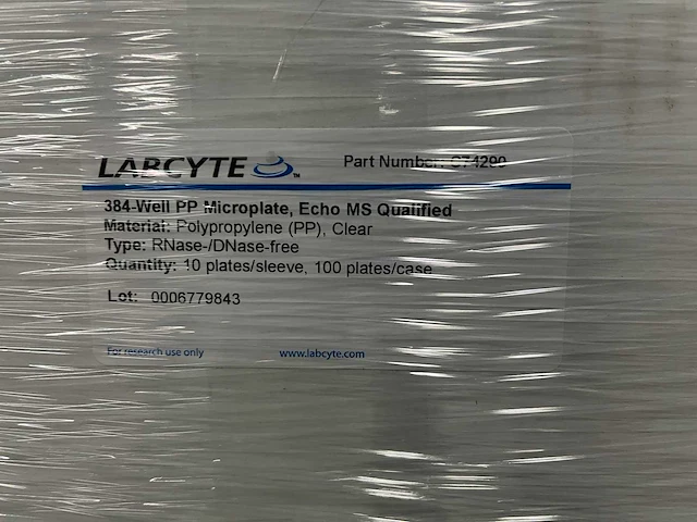 Lacbyte - 384-well pp - microplate (54x) - afbeelding 4 van  4