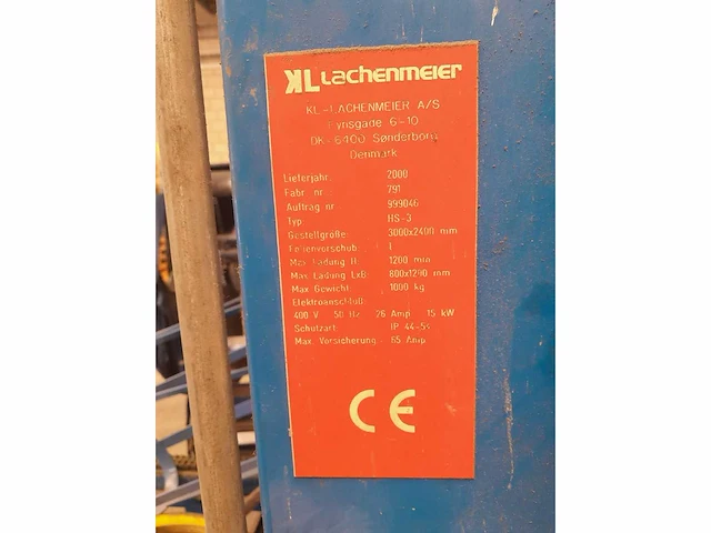 Lachenmeier - hs-3 - palletfoliewikkelaar - 2000 - afbeelding 6 van  9