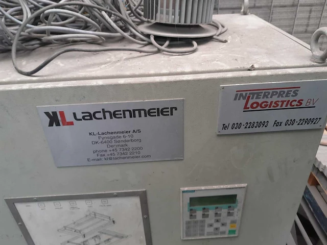 Lachenmeier - hs-3 - palletfoliewikkelaar - 2000 - afbeelding 9 van  9