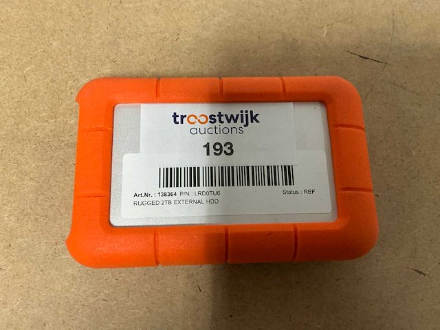 Lacie lrd0tu6 opslagapperatuur - afbeelding 2 van  4