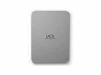 Lacie mobile drive (2022) - externe harde schijf - 2 tb - zilver - afbeelding 1 van  2