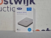 Lacie mobile drive (2022) - externe harde schijf - 2 tb - zilver - afbeelding 2 van  2