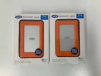 Lacie rugged mini 2tb externe harde schijf usb 3.2 (2x) - afbeelding 1 van  2