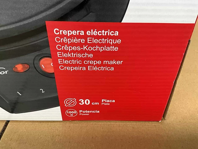 Lacor - elektrische crepes bakplaat ø 30 cm - afbeelding 2 van  2