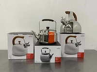 Lacor - koffiepot en 2x fluitketel - afbeelding 1 van  3