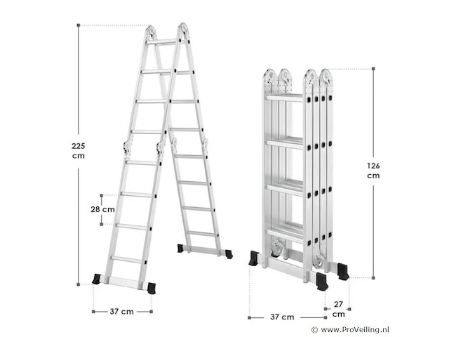 Ladder multifunctioneel - afbeelding 9 van  9