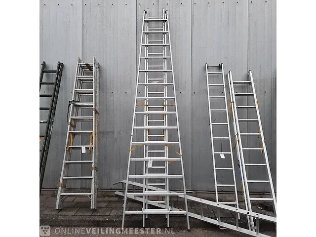Ladder zarges, drie-delig - afbeelding 1 van  5