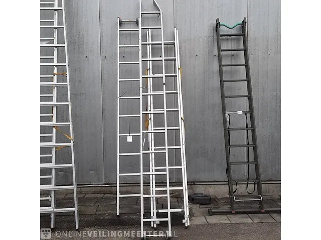Ladder zarges, drie-delig - afbeelding 1 van  8