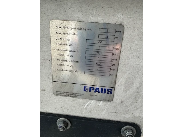 Ladderlift paus, easy 18, bouwjaar 2023 - afbeelding 7 van  19