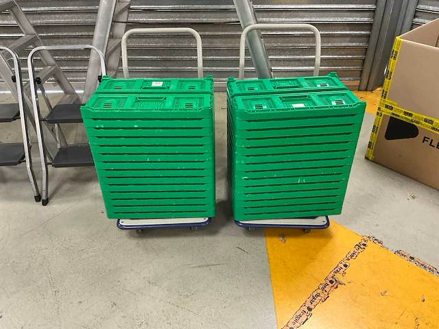 Ladders - trapjes - magazijn karretjes - afbeelding 10 van  18
