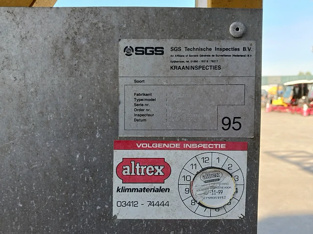 Ladderwagen, bijstede, wh 3 l, 1994 - afbeelding 17 van  32