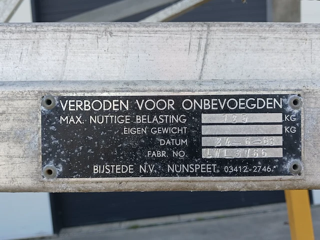 Ladderwagen, bijstede, wh 3 l, 1994 - afbeelding 25 van  32