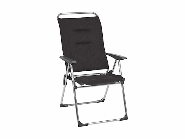 Lafuma alu cham air comfort campingstoel verstelbaar inklapbaar acier - afbeelding 1 van  3