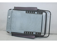 Lafuma rsxa clip model 2025 relaxstoel verstelbaar inklapbaar zero gravity graphite - afbeelding 4 van  5