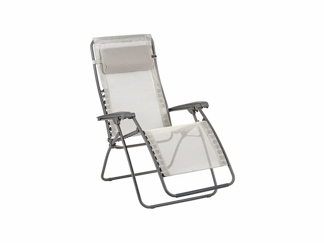 Lafuma rsxa clip model 2025 relaxstoel verstelbaar inklapbaar zero gravity seigle ii beige - afbeelding 1 van  5