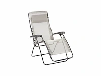Lafuma rsxa clip model 2025 relaxstoel verstelbaar inklapbaar zero gravity seigle ii beige - afbeelding 1 van  5
