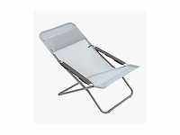 Lafuma transabed - loungestoel - verstelbaar - inklapbaar - licht blauw - afbeelding 1 van  3