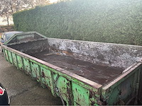 Lage container trans lift afzet afvalcontainer - afbeelding 3 van  5