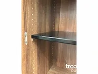 Lage roldeurkast - toscaans noten - afbeelding 4 van  8